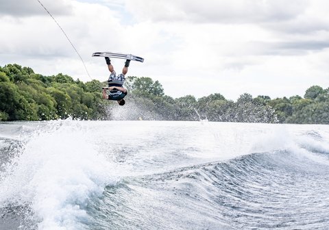 Ross Phillips at the 2022 Malibu Boats UK Wakeboard And Wakesurf Nationals - Photo Mantis Pro Media